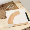 Dekor Panelek 12 pcs Régi fa 30 x 30 x 0.3 cm Faanyag