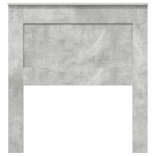 Fejtámla fejtámlával Beton Szürke 75 cm Faanyag