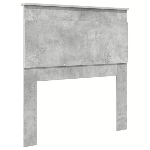 Fejtámla fejtámlával Beton Szürke 75 cm Faanyag