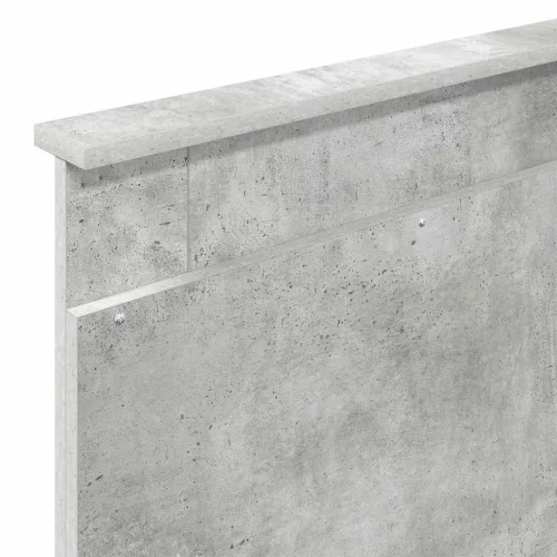 Fejtámla fejtámlával Beton Szürke 75 cm Faanyag