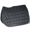 Lovaglás Nyereg Készlet 16 "Valódi Bőr Fekete 14 cm 5-az-1- be