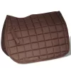 Lovaglás Nyereg Készlet 16 "Valódi Bőr Barna 14 cm 5-az-1- be