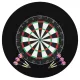 Szizál professzionális darts tábla 6 nyíllal és tábla védővel