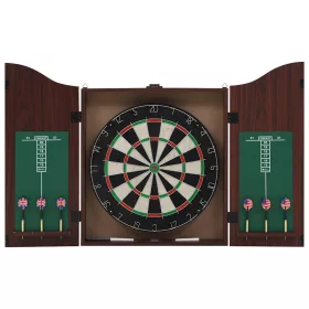   Szizálból készült profi darts tábla szekrénnyel és 6 nyíllal