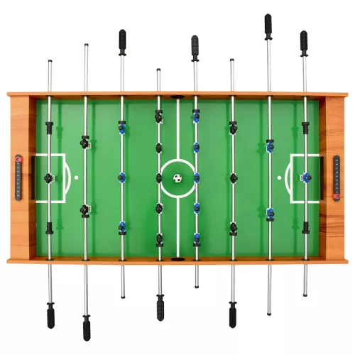Világosbarna összecsukható csocsóasztal 121 x 61 x 80 cm