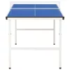 1,5 méteres kék pingpongasztal hálóval 152 x 76 x 66 cm