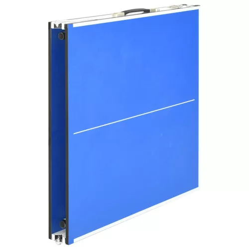 1,5 méteres kék pingpongasztal hálóval 152 x 76 x 66 cm