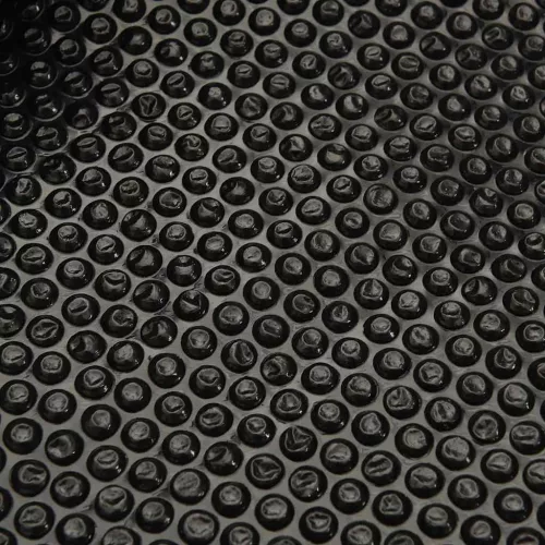 Fekete polietilén medence takaró 549 x 274 cm