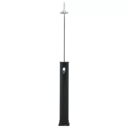Fekete szolárzuhany 214 cm 20 L