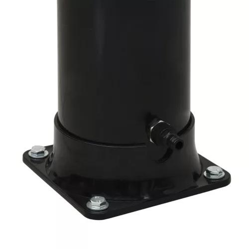 Fekete szolárzuhany 214 cm 20 L
