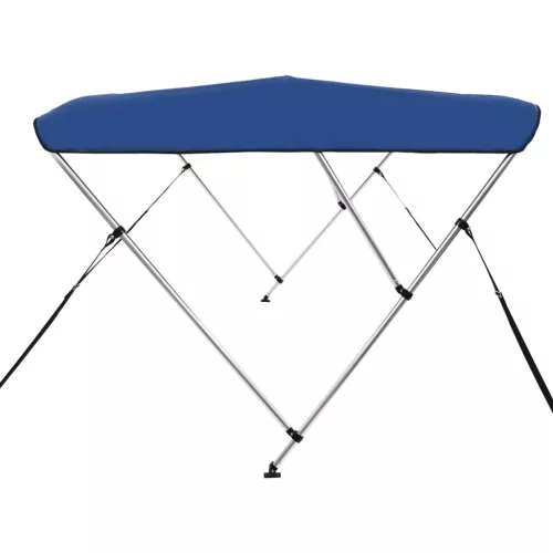 Kék háromágú bimini tető 183 x 196 x 137 cm