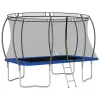 Négyszögű trambulinszett 335 x 244 x 90 cm 150 kg