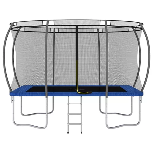 Négyszögű trambulinszett 335 x 244 x 90 cm 150 kg