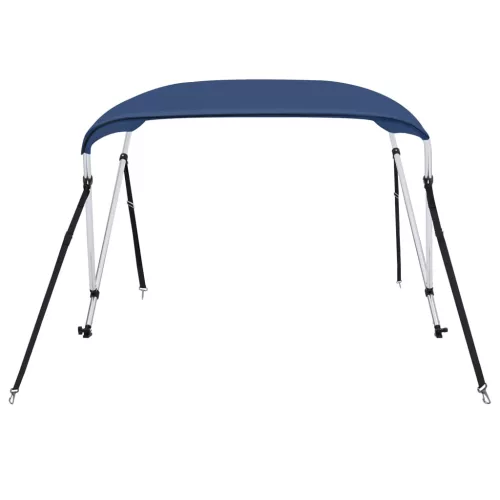 Tengerészkék kétágú bimini tető 150 x 120 x 110 cm