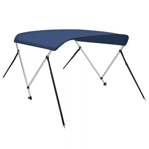 Tengerészkék kétágú bimini tető 180 x 150 x 110 cm