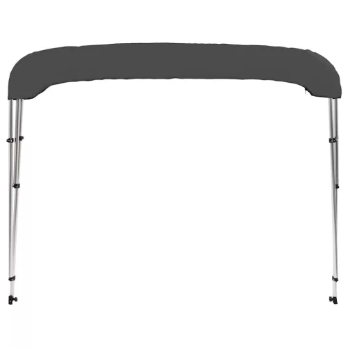 Antracitszürke háromágú bimini tető 183 x 140 x 137 cm