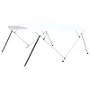 Fehér négyágú bimini tető 243 x (230-244) x 137 cm