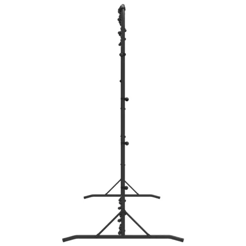 Fekete HDPE foci-visszapattanó háló 366 x 90 x 183 cm