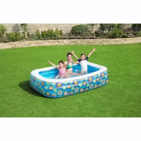 Bestway felfújható gyerekmedence kék 229x152x56 cm