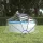 Kerek PVC medencekupola 315 x 158 cm