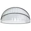 Kerek PVC medencekupola 315 x 158 cm