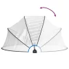 Kerek PVC medencekupola 315 x 158 cm