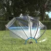 Kerek PVC medencekupola 406x203 cm