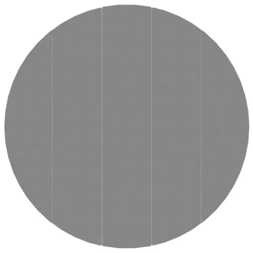 Világosszürke poliészter geotextília medencealátét Ø 550 cm