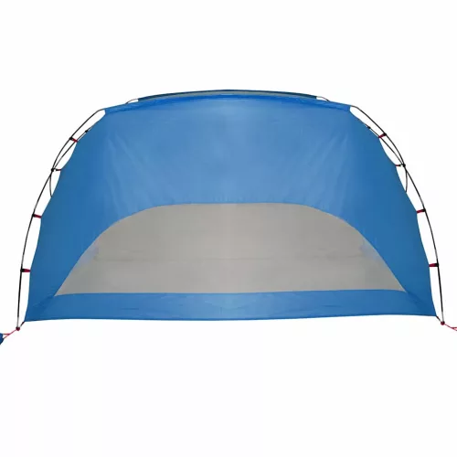 Azúrkék 185T poliészter strandsátor 274 x 178 x 170/148 cm