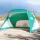 Tengerzöld 185T poliészter strandsátor 274 x 178 x 170/148 cm