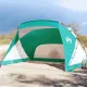 Tengerzöld 185T poliészter strandsátor 274 x 178 x 170/148 cm