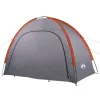 Szürke és narancssárga vízálló tárolósátor
