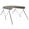 Szürke kétágú bimini tető 150 x 120 x 110 cm