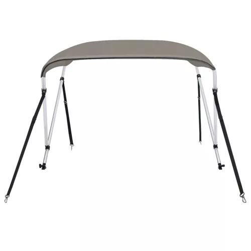 Szürke kétágú bimini tető 150 x 120 x 110 cm