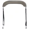 Szürke kétágú bimini tető 150 x 120 x 110 cm