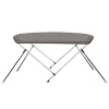 Szürke kétágú bimini tető 150 x 120 x 110 cm