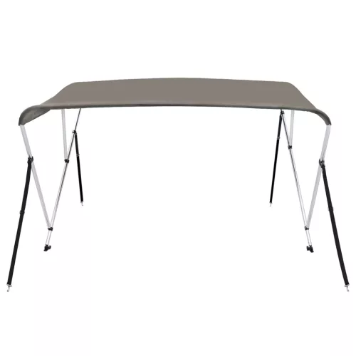 Szürke háromágú bimini tető 183 x 140 x 137 cm