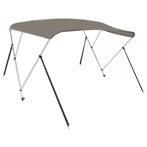 Szürke háromágú bimini tető 183 x 196 x 137 cm