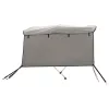 Háromágú bimini tető oldalfalakkal 183 x (137-152) x 137 cm