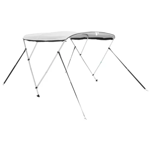 Háromágú bimini tető hálós oldalfalakkal 183x(137-152)x137 cm