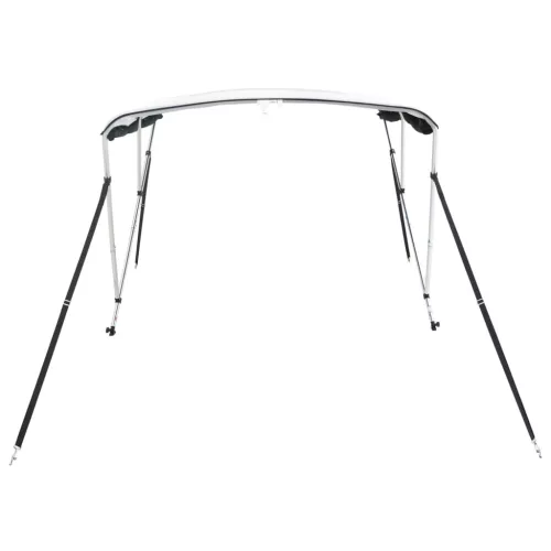 Háromágú bimini tető hálós oldalfalakkal 183x(137-152)x137 cm