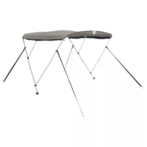 Háromágú bimini tető hálós oldalfalakkal 183x(137-152)x137 cm