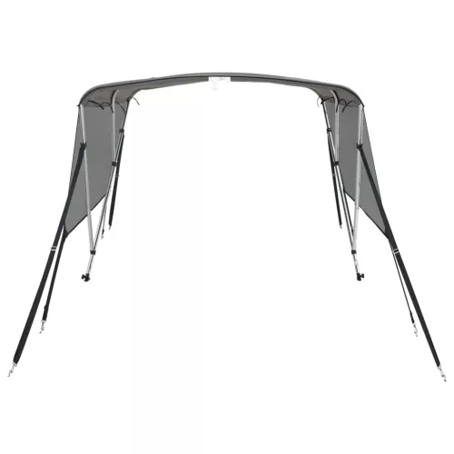 Háromágú bimini tető hálós oldalfalakkal 183x(170-182)x137 cm