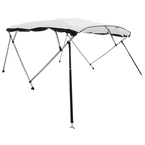 Négyágú bimini tető hálós oldalfalakkal 243x(230-244)x137 cm