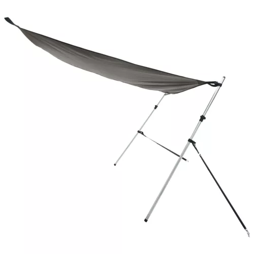 Antracit T-alakú árnyékolóhosszabbító 170 x 170 x (115-183) cm