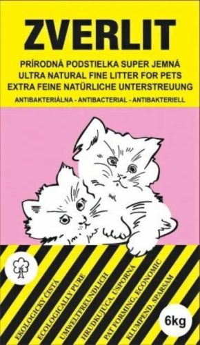 Zverlit macskaalom bentonit 0-1mm rózsaszín 6kg