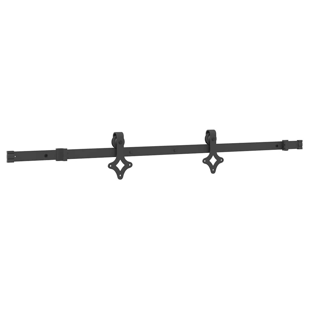 Tömör fenyőfa tolóajtó fémszerelékszettel 70 x 210 cm Tömör fenyőfa tolóajtó fémszerelékszettel 70 x 210 cm