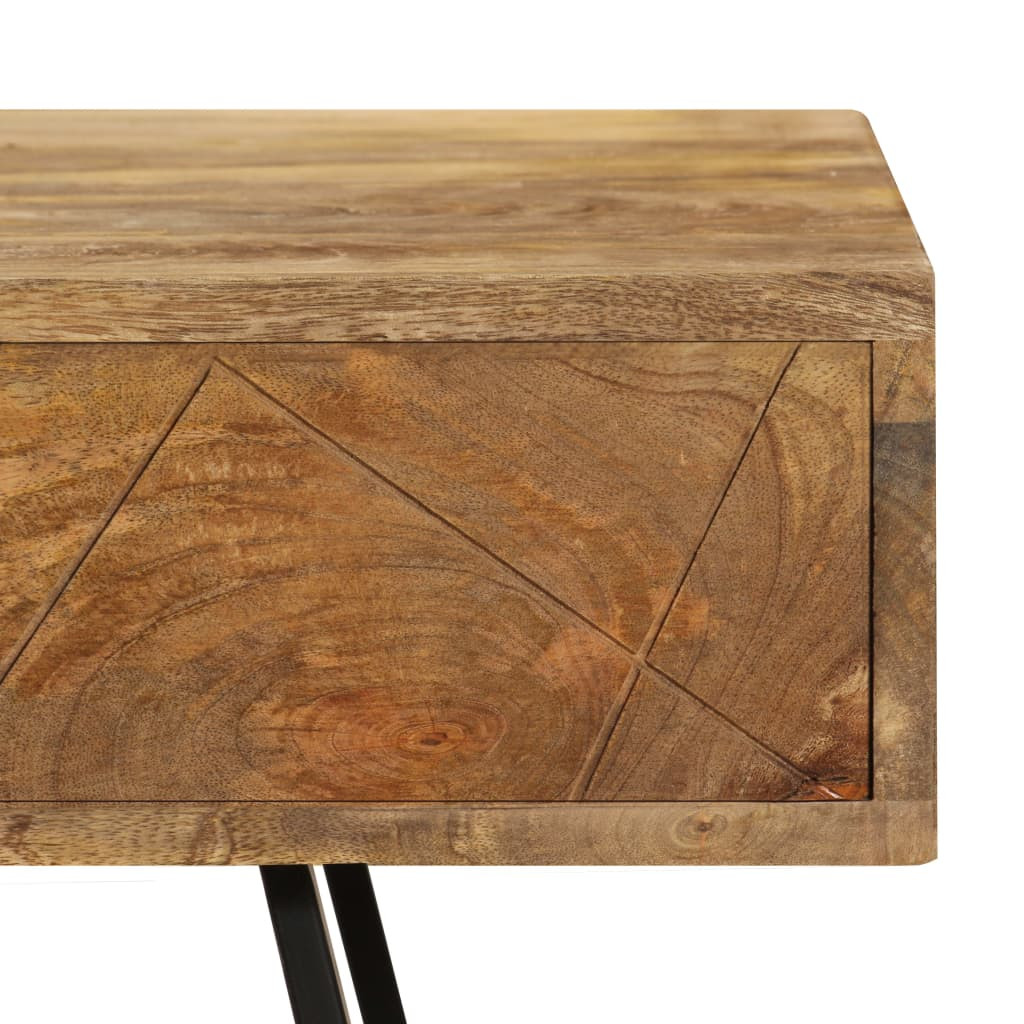 Tömör mangófa fiókos íróasztal 110 x 50 x 76 cm