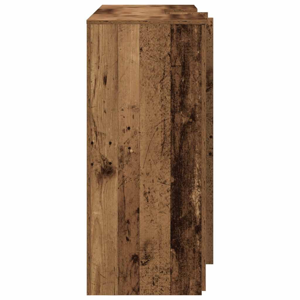 Recepciós pult antik fa 155x50x103,5 cm szerelt fa
