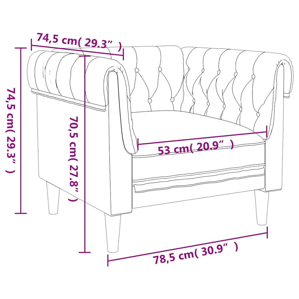 Sötétzöld szövet Chesterfield kanapé